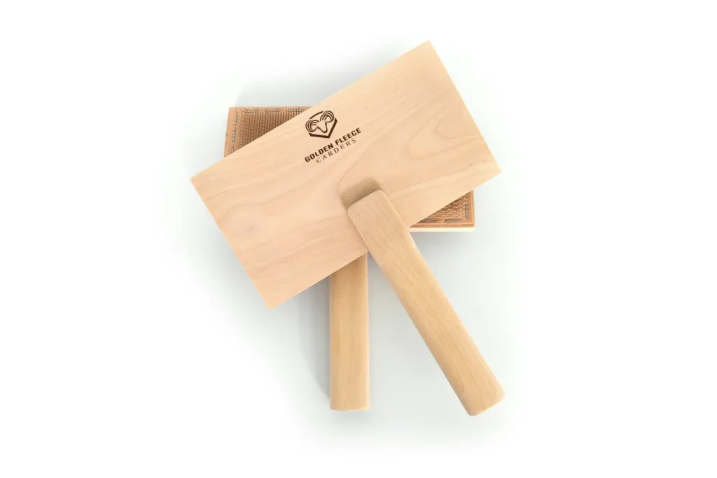 Golden Fleece Handkarden - 108 tpi - Leder